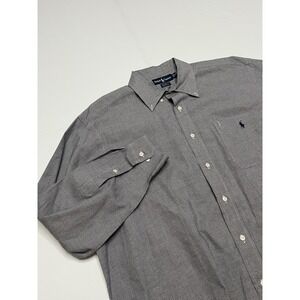 Men's Ralph Lauren Cotton Long Sleeve Button Up Shirt XL